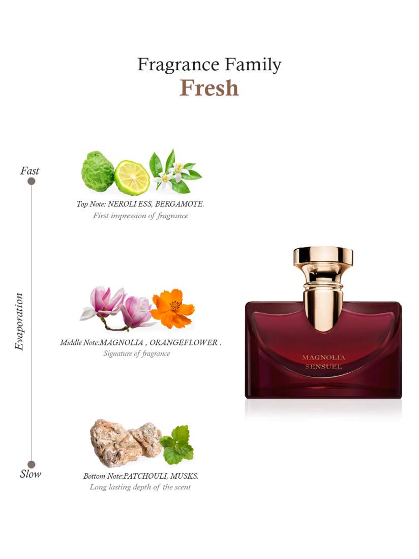 Buy Bvlgari Women Magnolia Sensuel Eau de Parfum 50ml Perfume for Women 14988764 Myntra