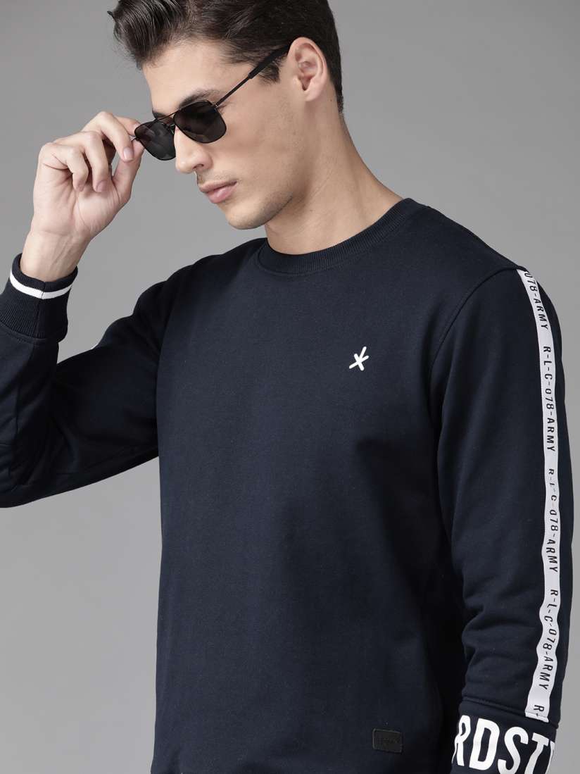 Roadster navy blue sweatshirt 2025