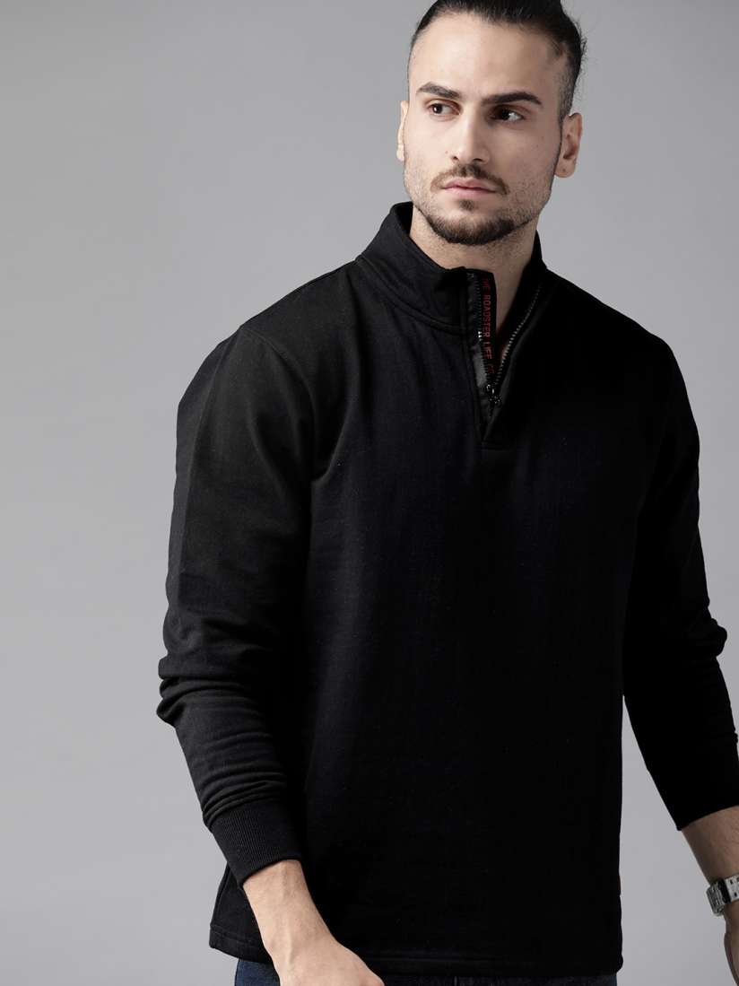 Sweatshirt for men myntra hotsell