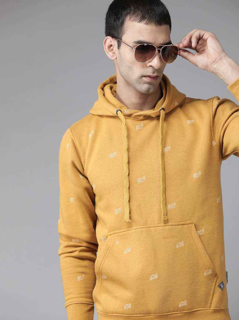 Hoodie mustard yellow clearance