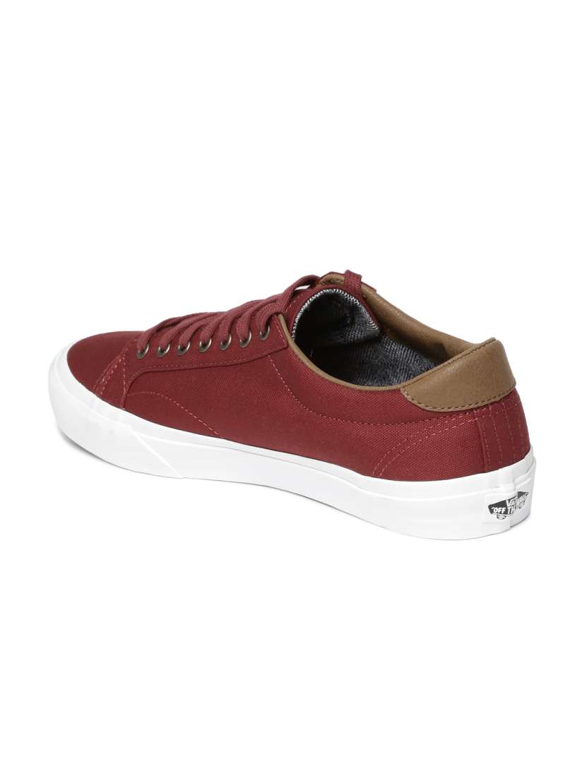 Solid maroon vans online