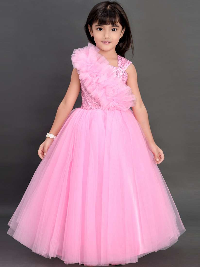 Pink chick dresses top