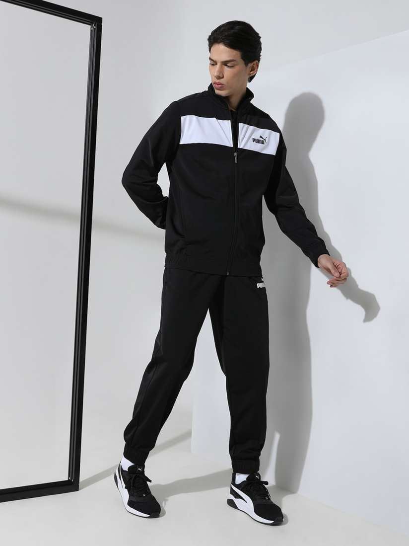 Puma tracksuit mens white clearance