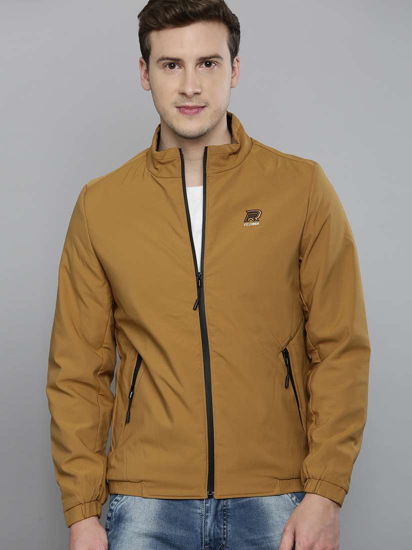 Fort Collins Mustard Yellow Bomber Jacket Mens Fort Collins