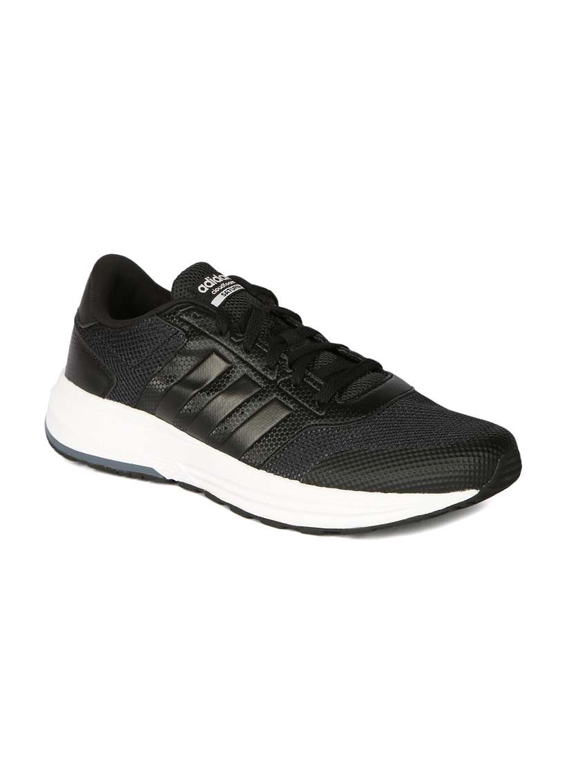 Adidas Neo Cloudfoam Men's Cloudfoam Black Shoes ADIDAS NEO