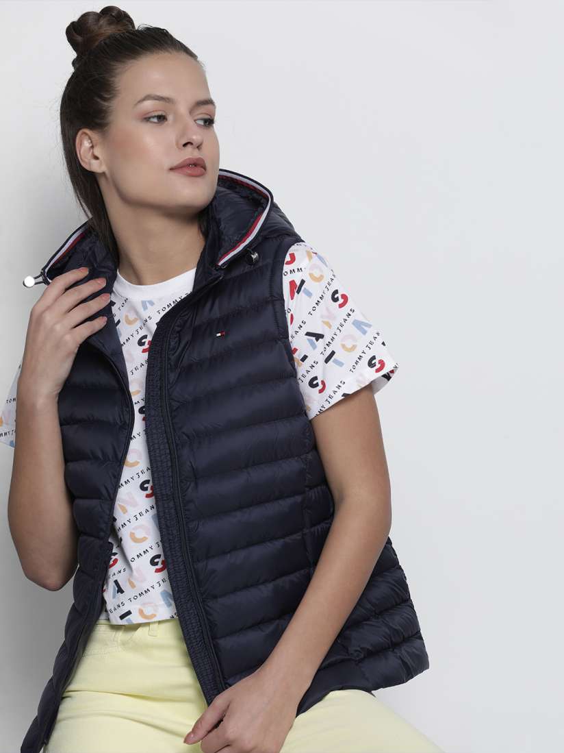 Sleeveless jacket tommy hilfiger shop