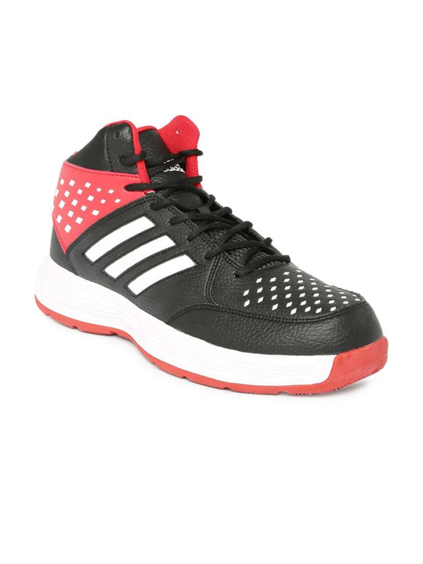 Buy ADIDAS Men Black Red Basecut 16 High Top Basketball Shoes Sports Shoes for Men 1501555 Myntra