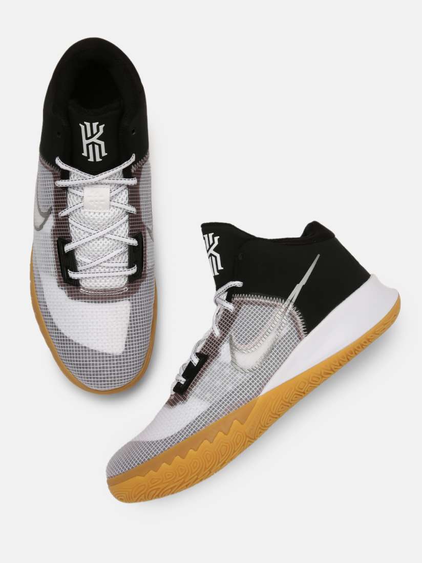 Buy Nike Unisex Grey White Kyrie Flytrap IV EP Mid Top Basketball Shoes Sports Shoes for Unisex 15022280 Myntra