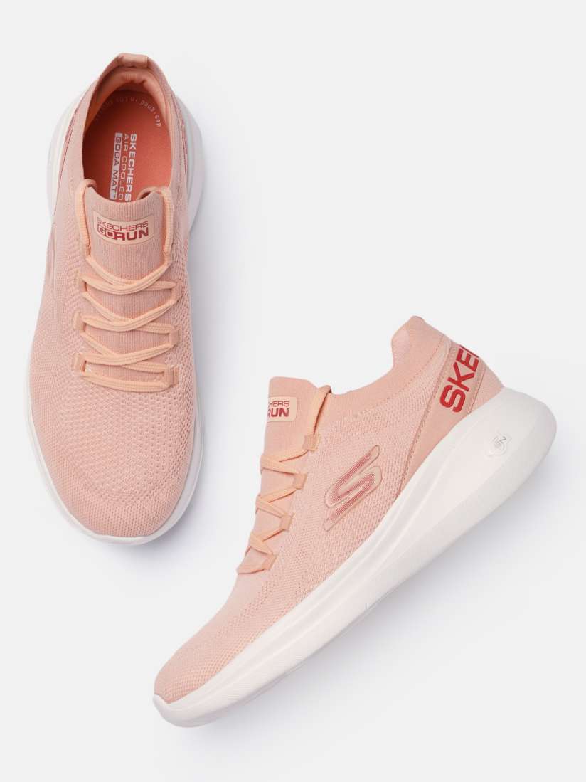 Peach skechers shop