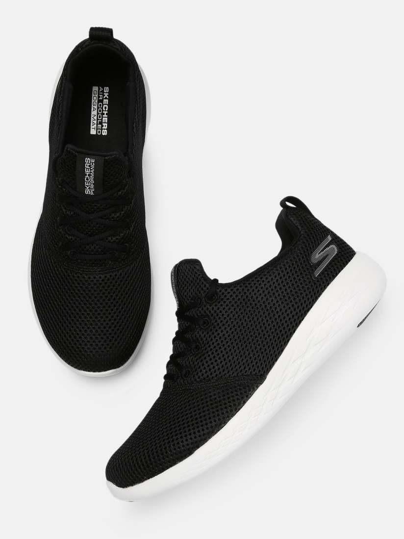 Buy Skechers Women Black GO RUN 600 DEFIANCE Goga Mat Running Shoes Sports Shoes for Women 15023296 Myntra