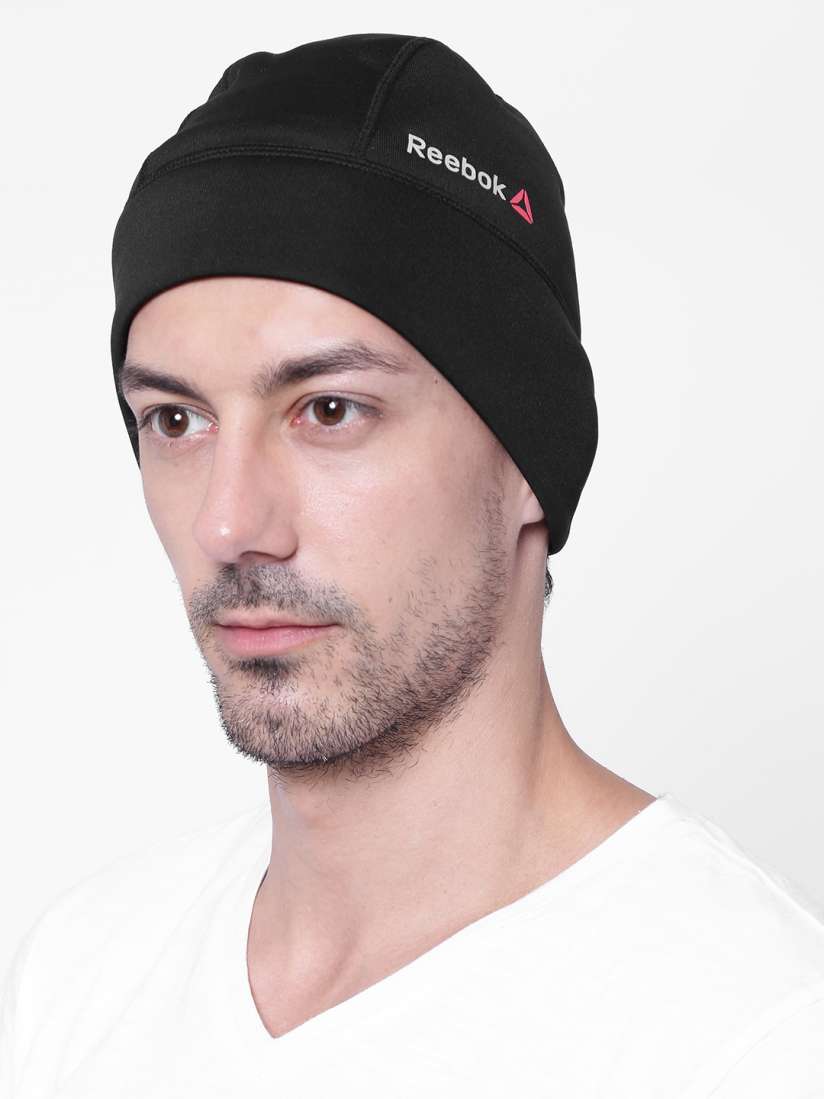 Reebok os run black beanie cheap