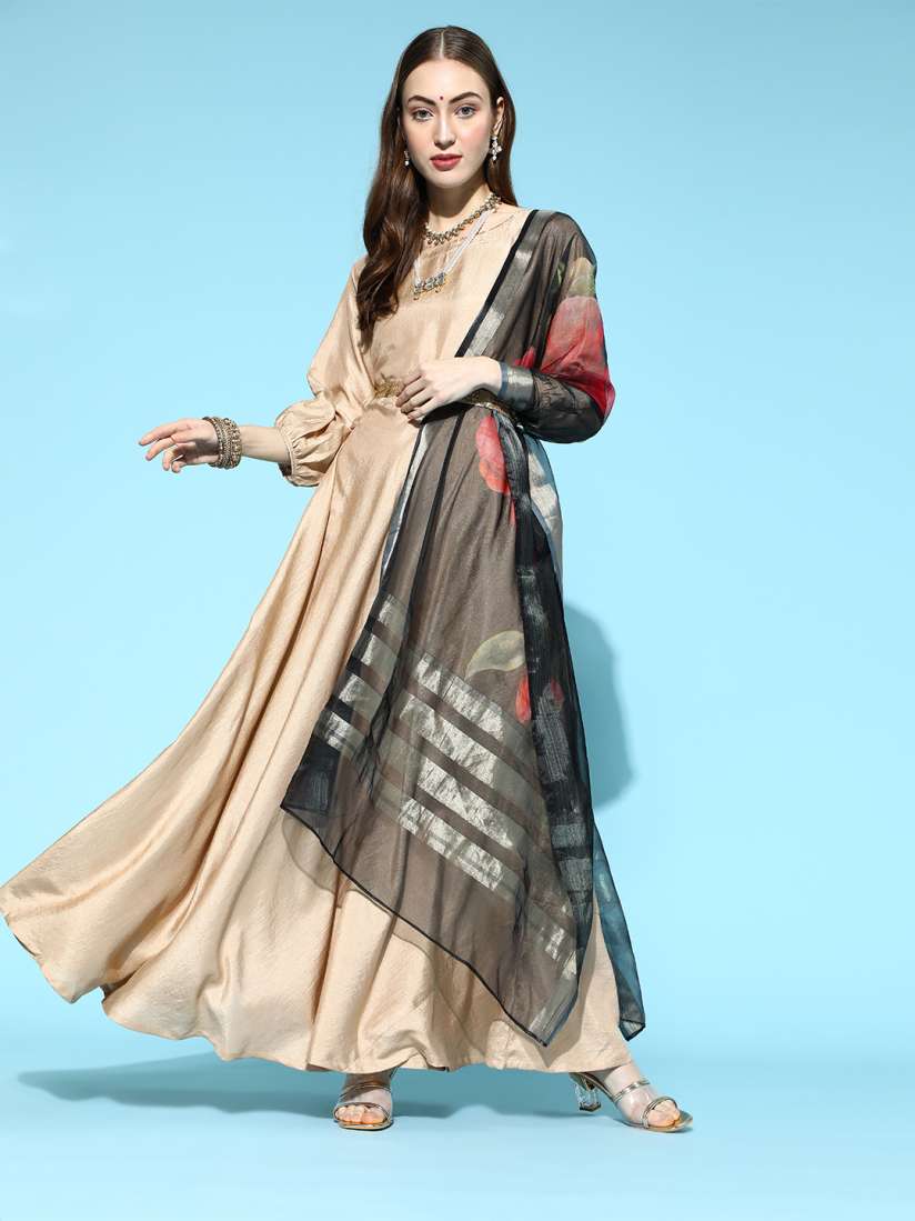 Anarkali gown myntra hotsell