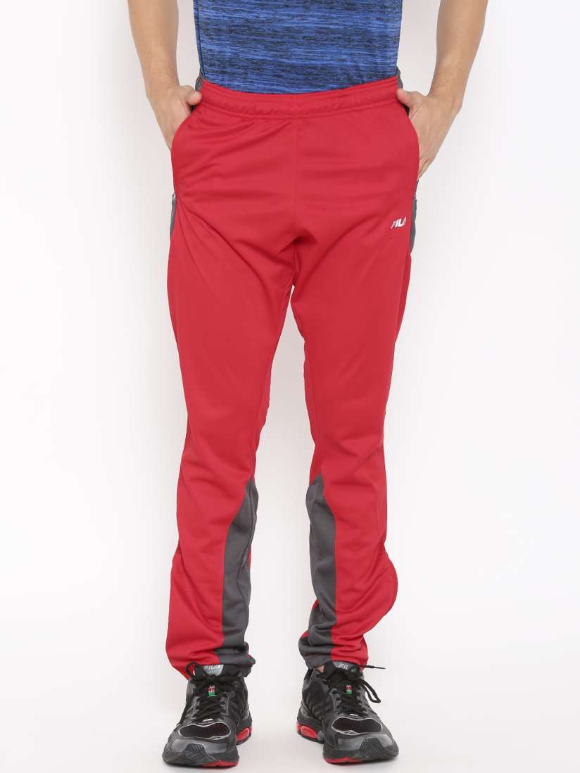 Fila red pants shop