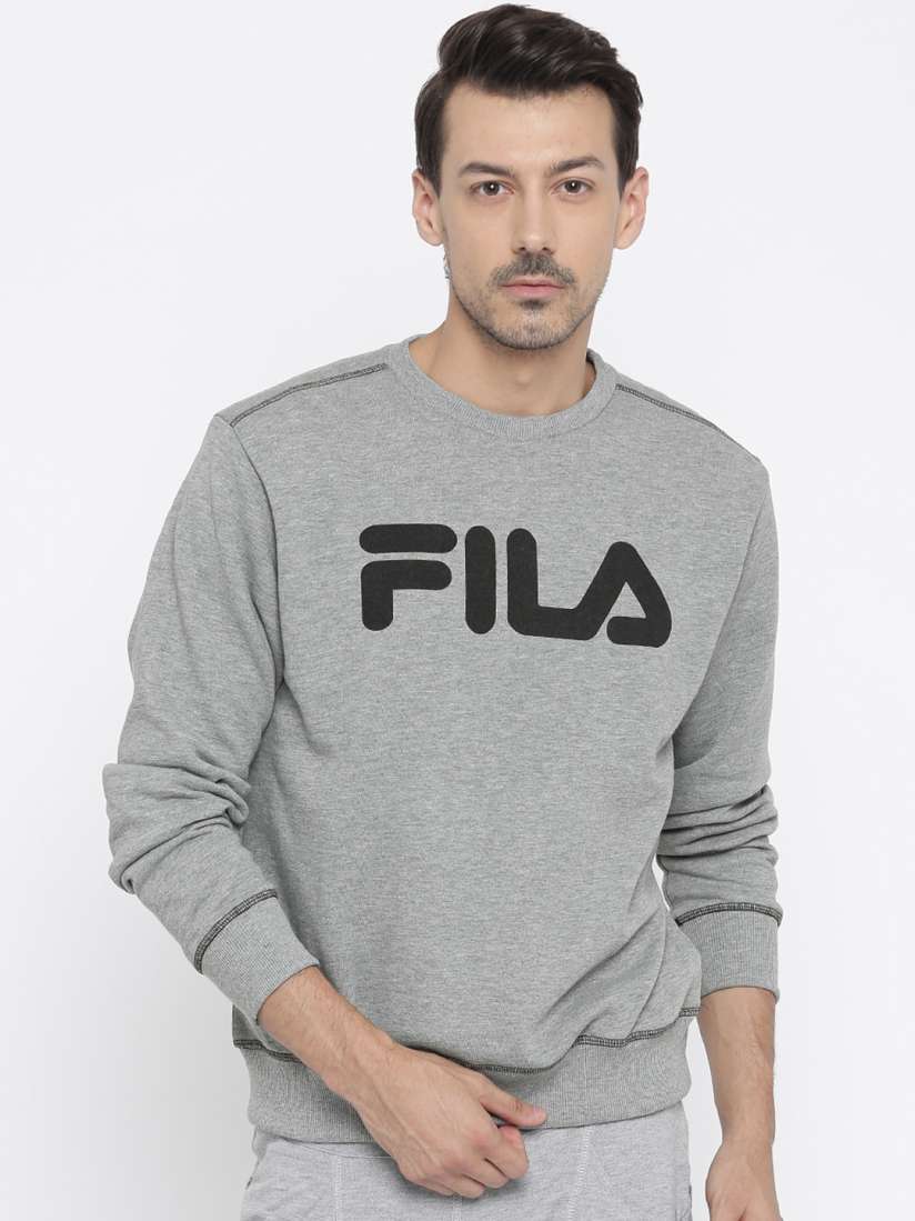 Fila sweatshirt myntra on sale