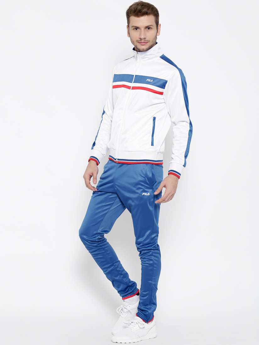 Fila blue tracksuit top