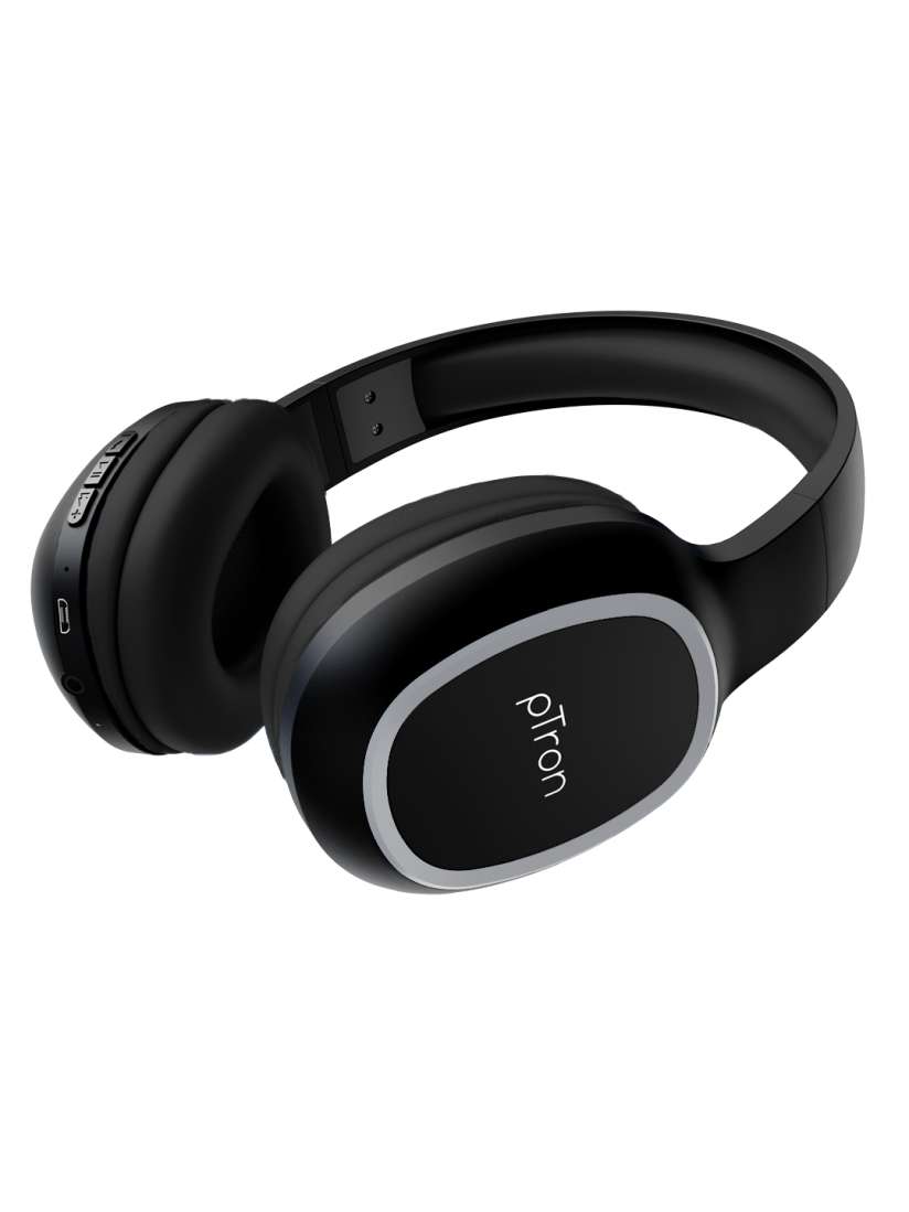 Buy pTron Black Soundster Lite Over Ear Wireless Headphones Headphones for Unisex 15028334 Myntra