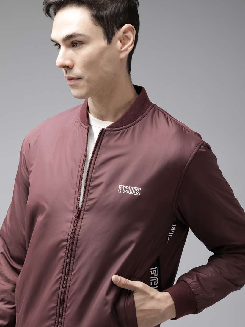 French connection bomber jacket mens discount
