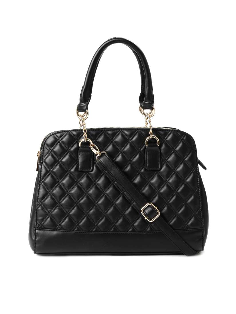 Buy CODE by Lifestyle Black Textured Handbag Handbags for Women 1503573 Myntra