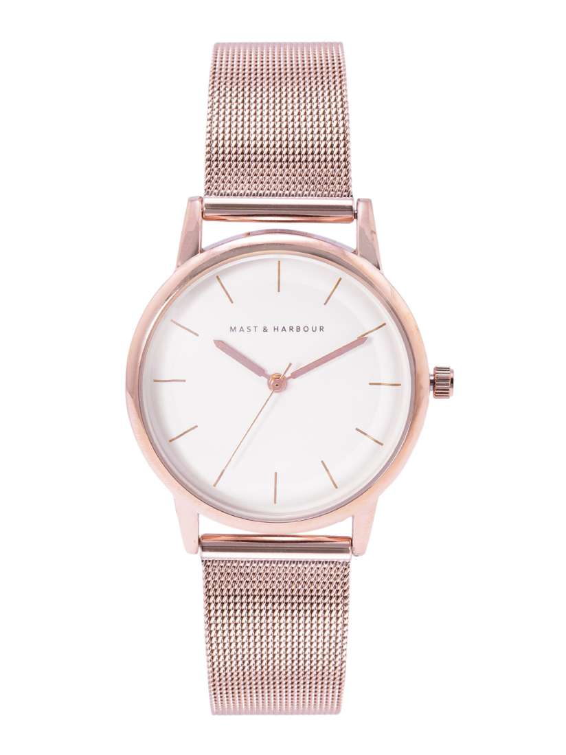 Buy Mast Harbour Unisex White Analogue Watch MFB PN WTH DK2755B Watches for Unisex 15041244 Myntra