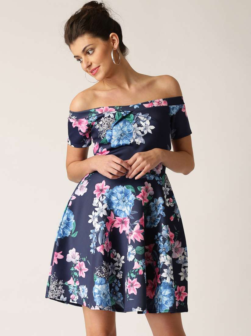 Quiz dresses navy clearance