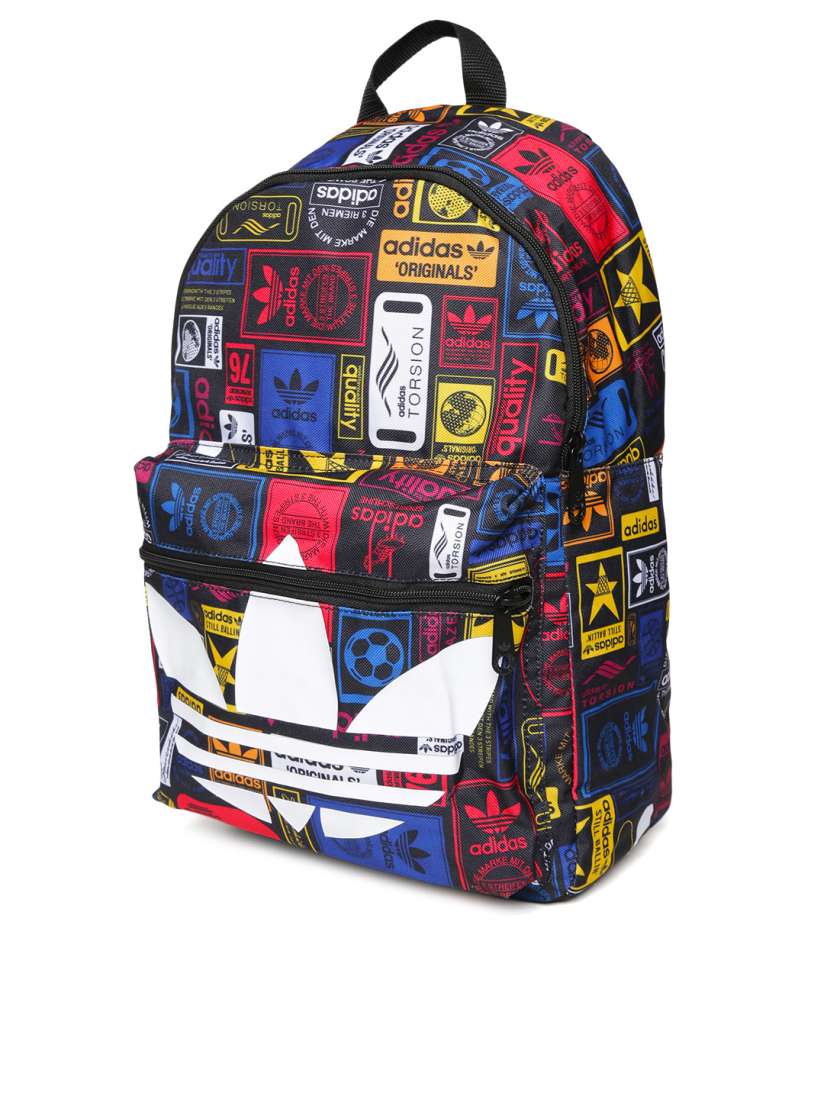 Adidas originals backpack classic trefoil graphic multicolor shop