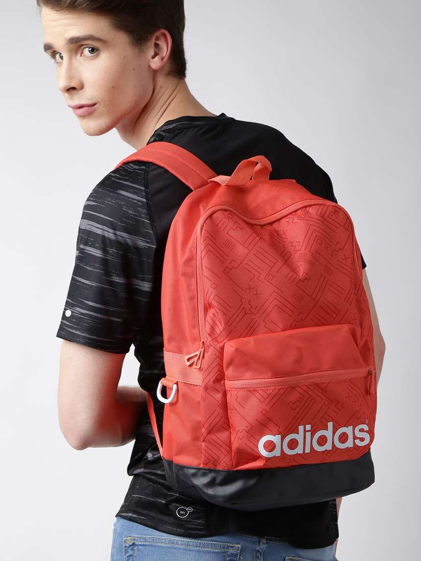 Buy ADIDAS NEO Men Coral Orange N DAILY Printed Backpack Backpacks for Men 1504647 Myntra