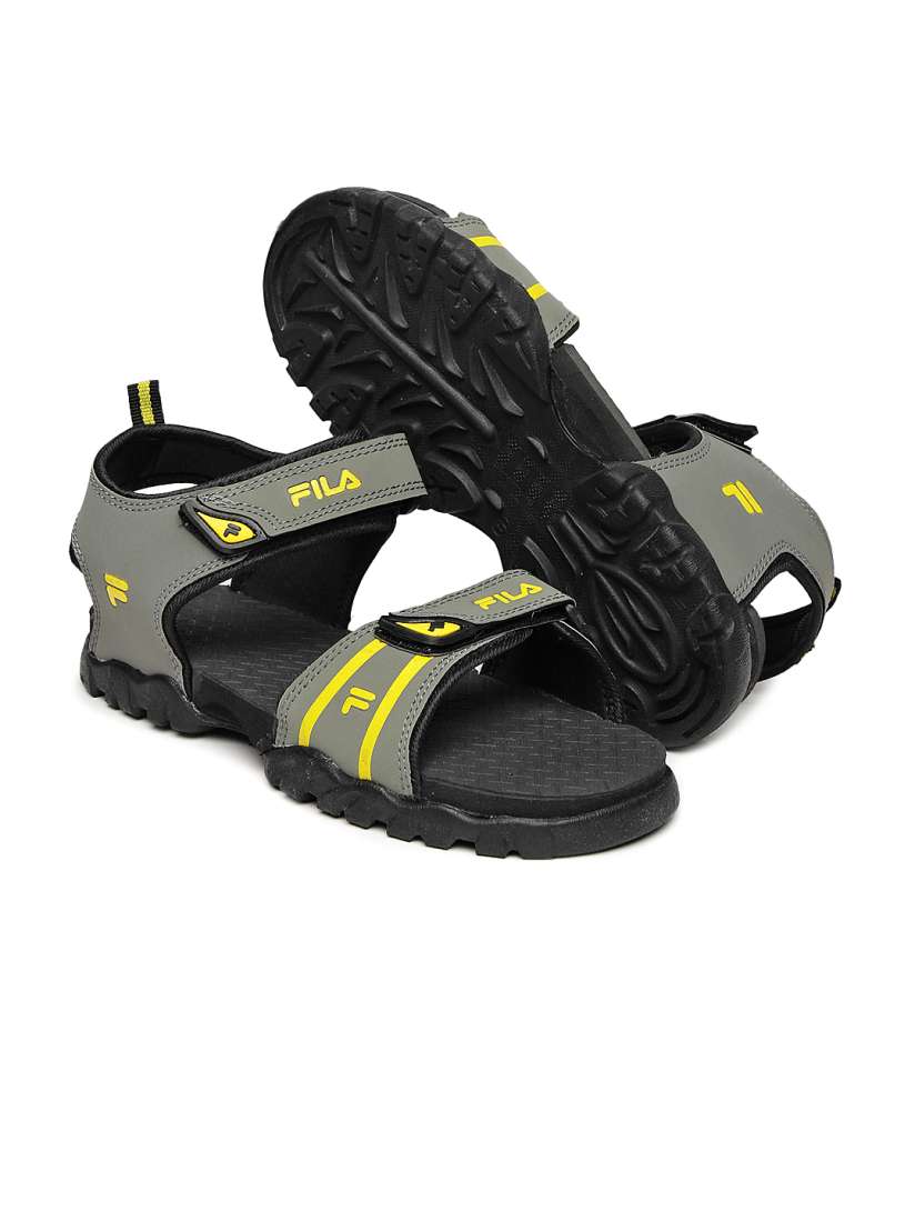 Buy FILA Men Grey Yellow Renata Sports Sandals Sandals for Men 1504890 Myntra