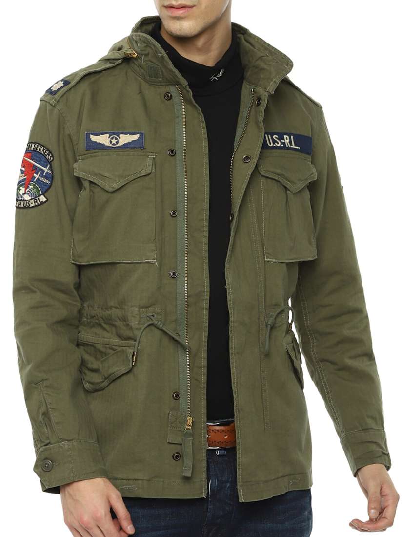 Ralph lauren olive jacket outlet