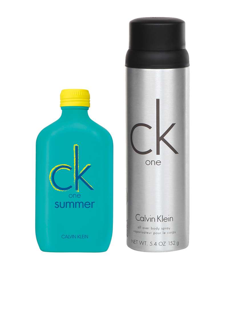 Buy Calvin Klein One Summer Eau de Toilette One Deodorant Body Spray Set 100 ml 152 g Fragrance Combo for Unisex 15061480 Myntra