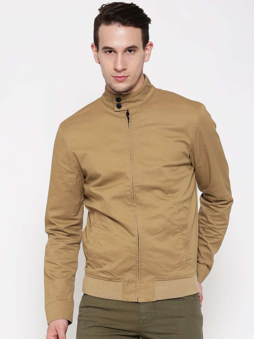 Jack and jones khaki jacket outlet