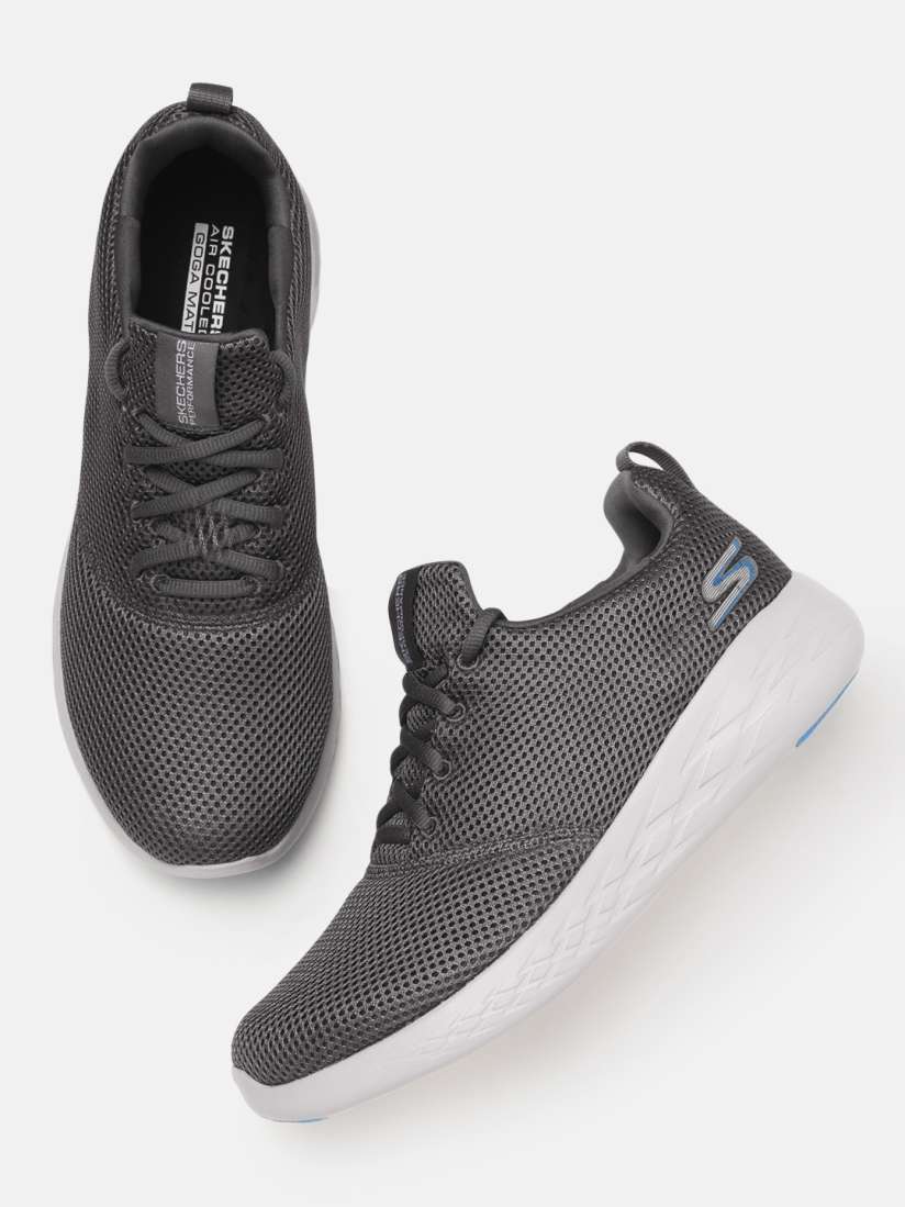 Skechers charcoal grey clearance