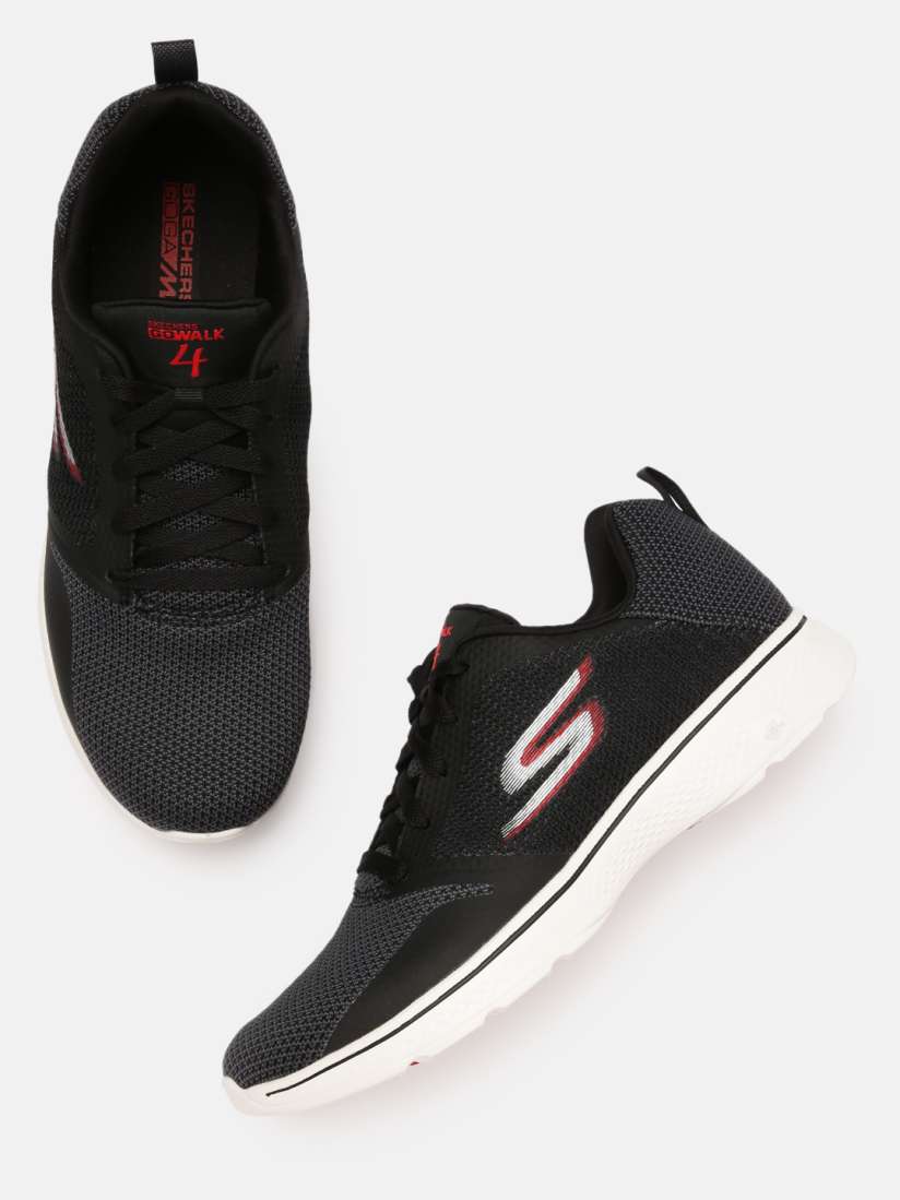 Buy Skechers Men Black Go Walk 4 Solar Walking Shoes Sports Shoes for Men 15075866 Myntra