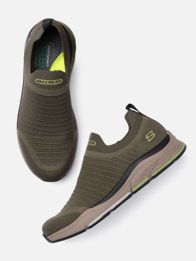 Skechers Benago Hombre Skechers Shoes Mens Olive Skechers Go Vulc