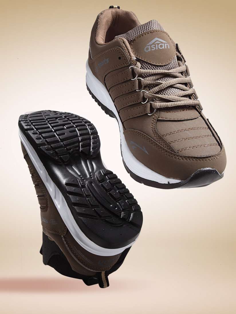 Buy ASIAN Men Brown Running Shoes Sports Shoes for Men 15077958 Myntra