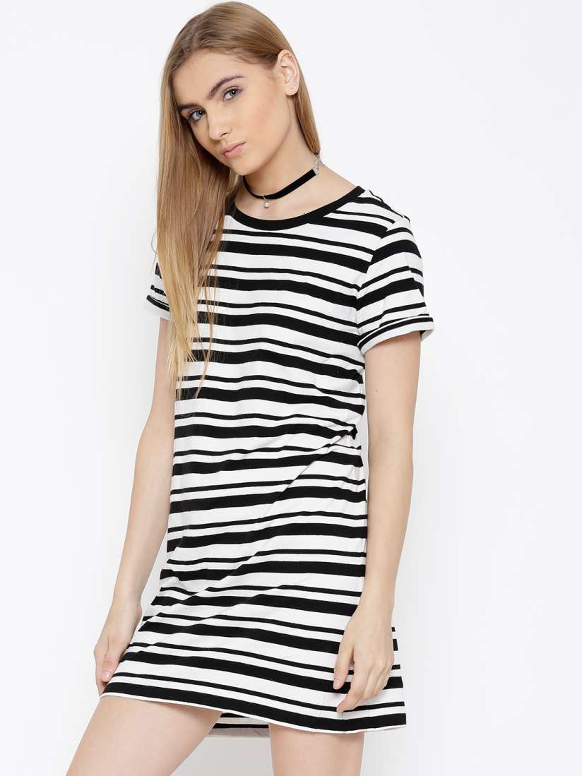 Forever 21 black and white dress sales