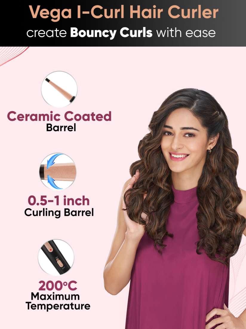 Vega curling iron cheap