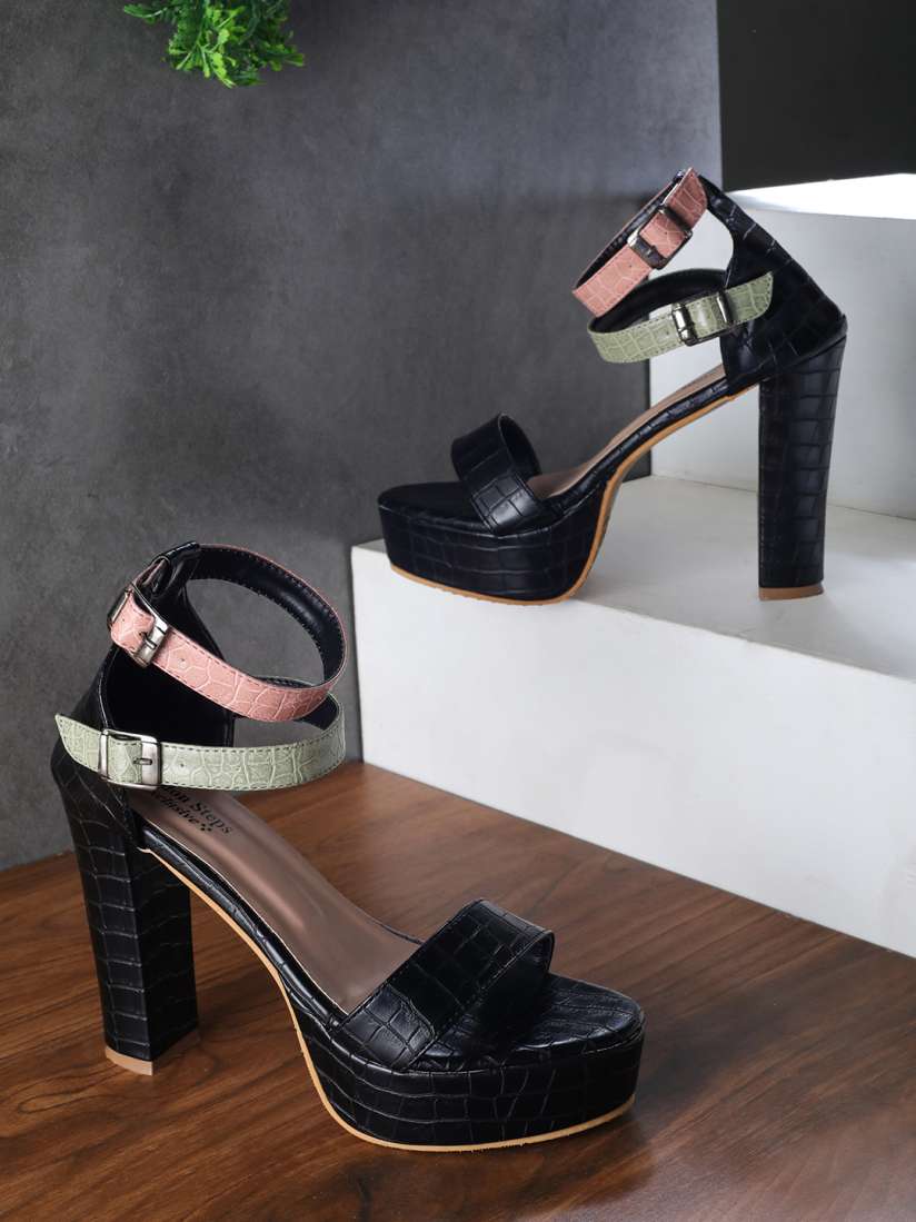 Myntra platform heels hot sale