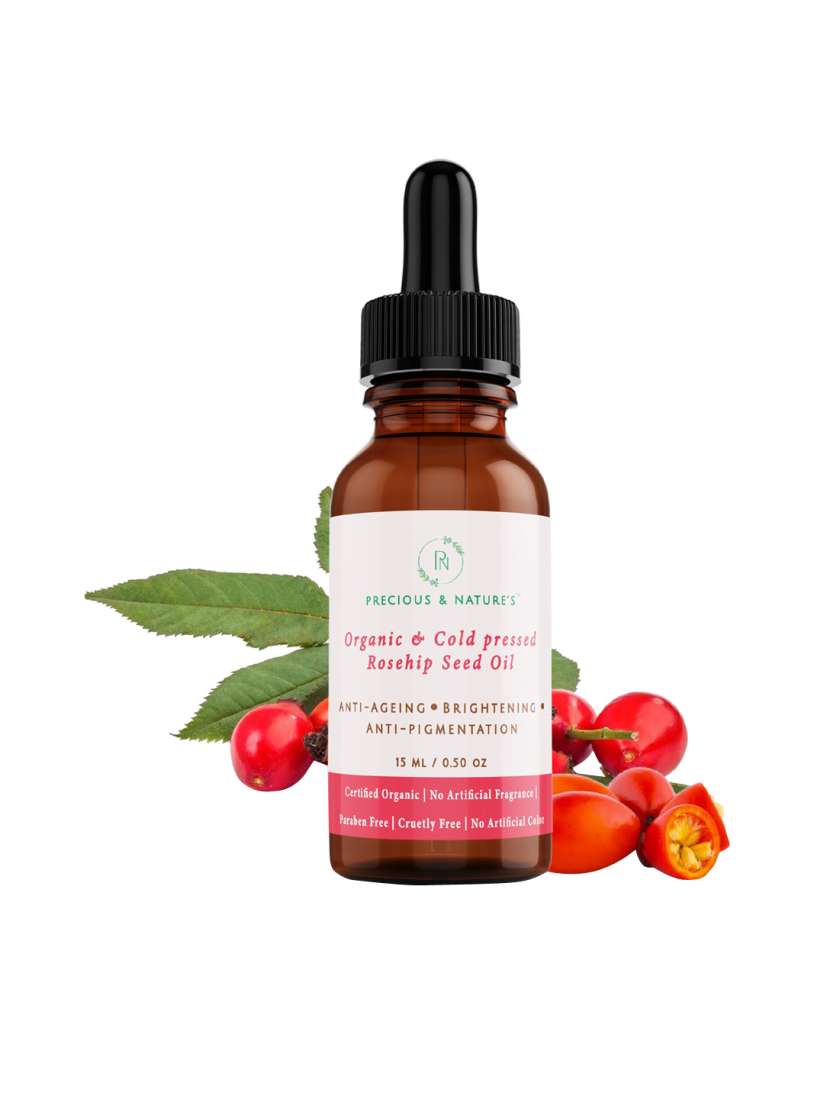 Buy Precious and Natures Organic Cold Pressed Rosehip Seed Oil 15 ml Massage Oils for Unisex 15100556 Myntra