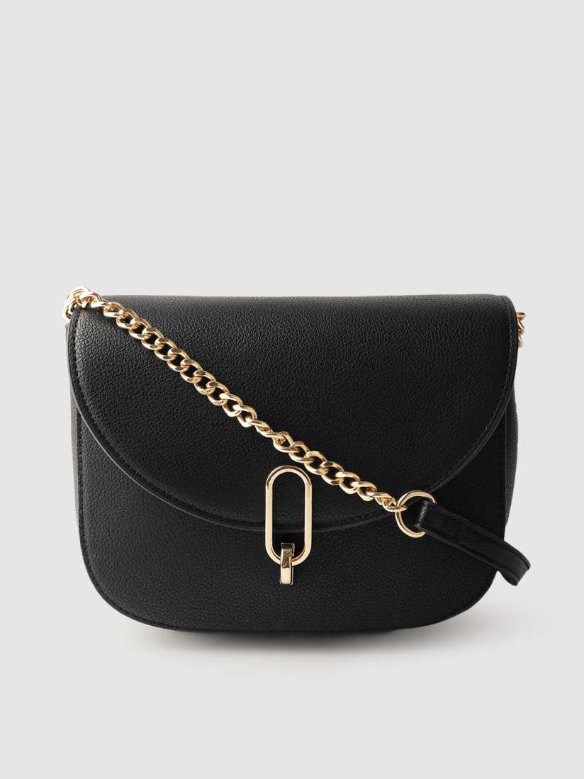 Mango solid sling bag on sale