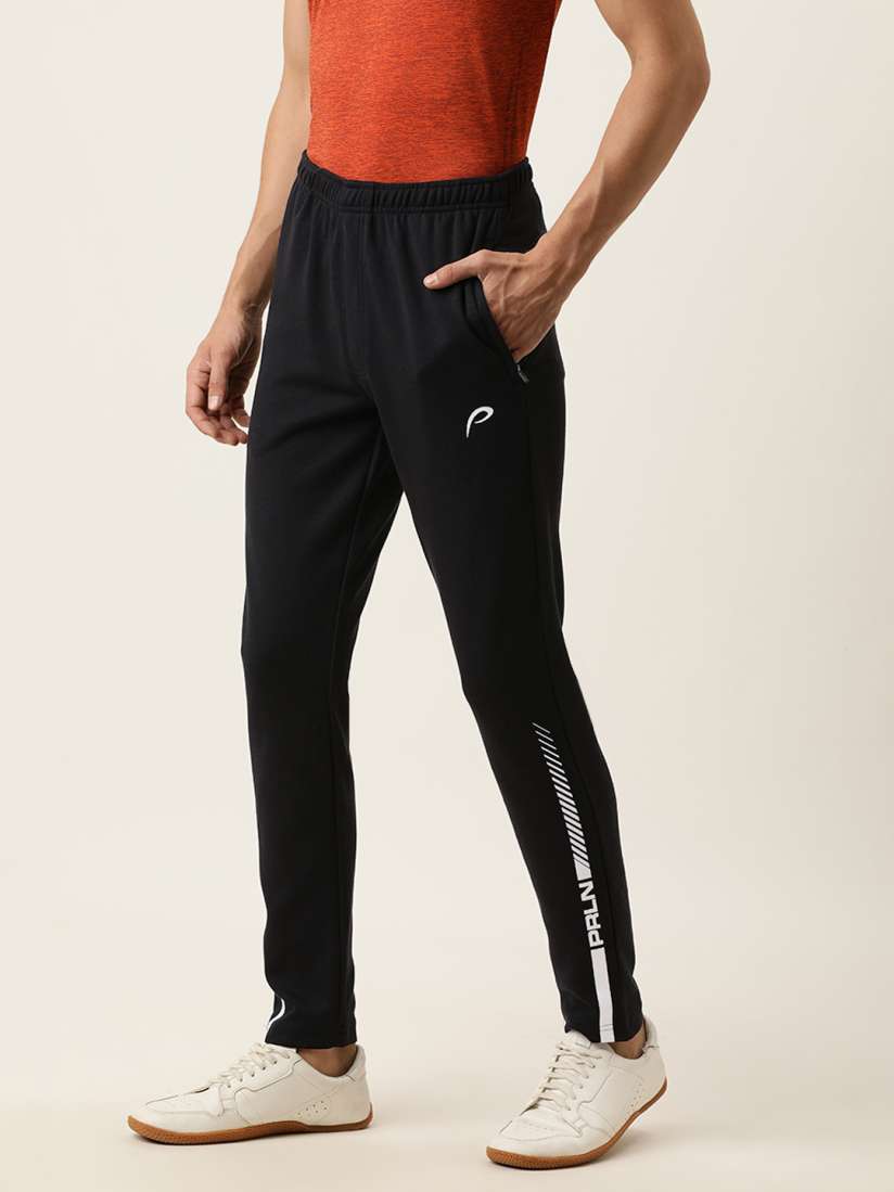 Buy Proline Active Men Black Printed Tapered Fit Track Pants Track Pants for Men 15108500 Myntra