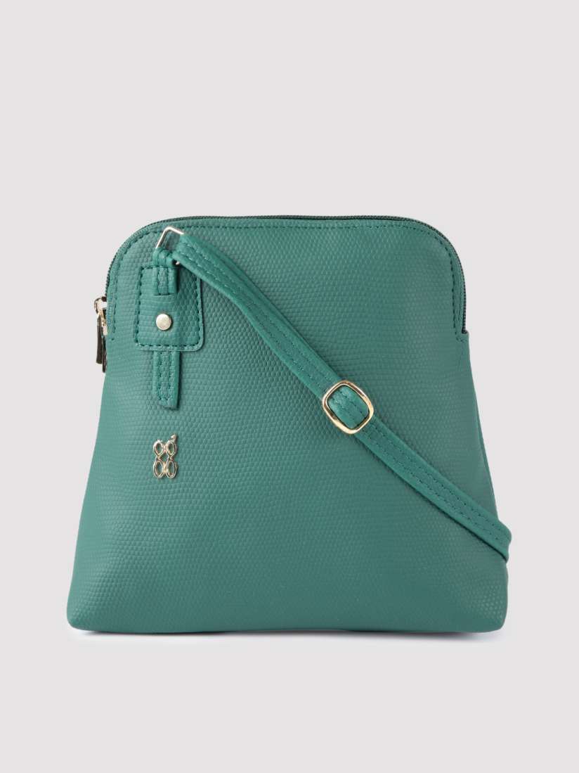 Baggit green bag hot sale