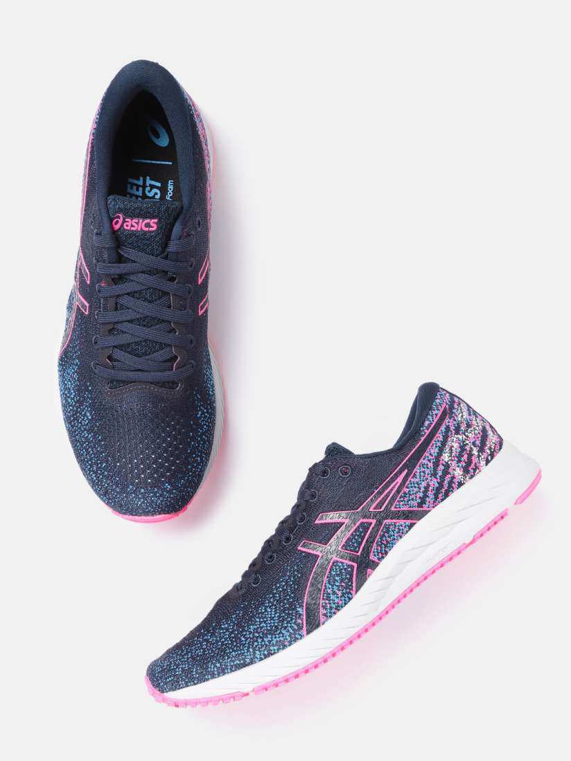 Navy asics womens store