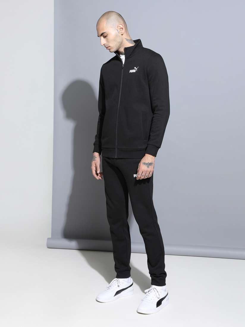Puma solid men's track suit sale