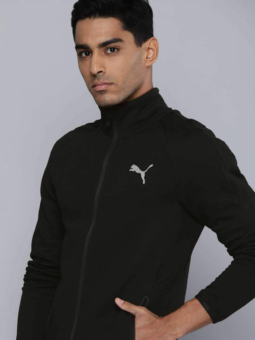 Puma men's evostripe track jacket sale