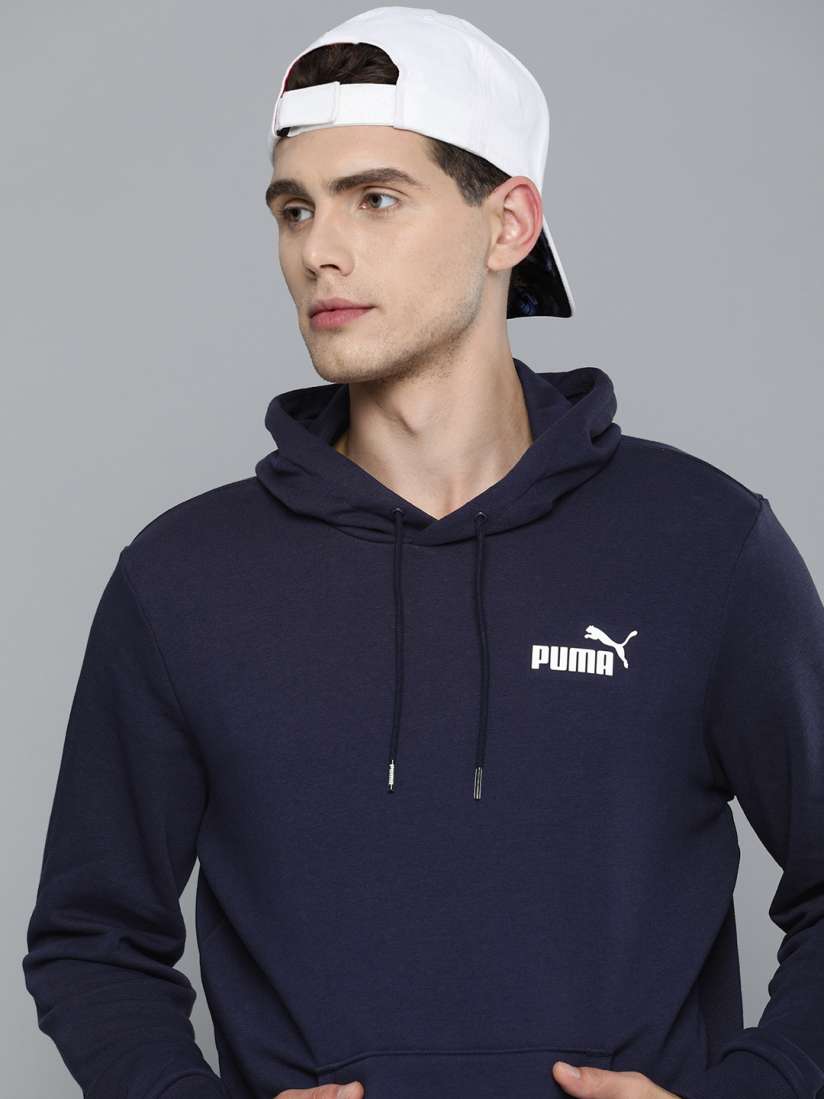 Navy puma sweatshirt shop