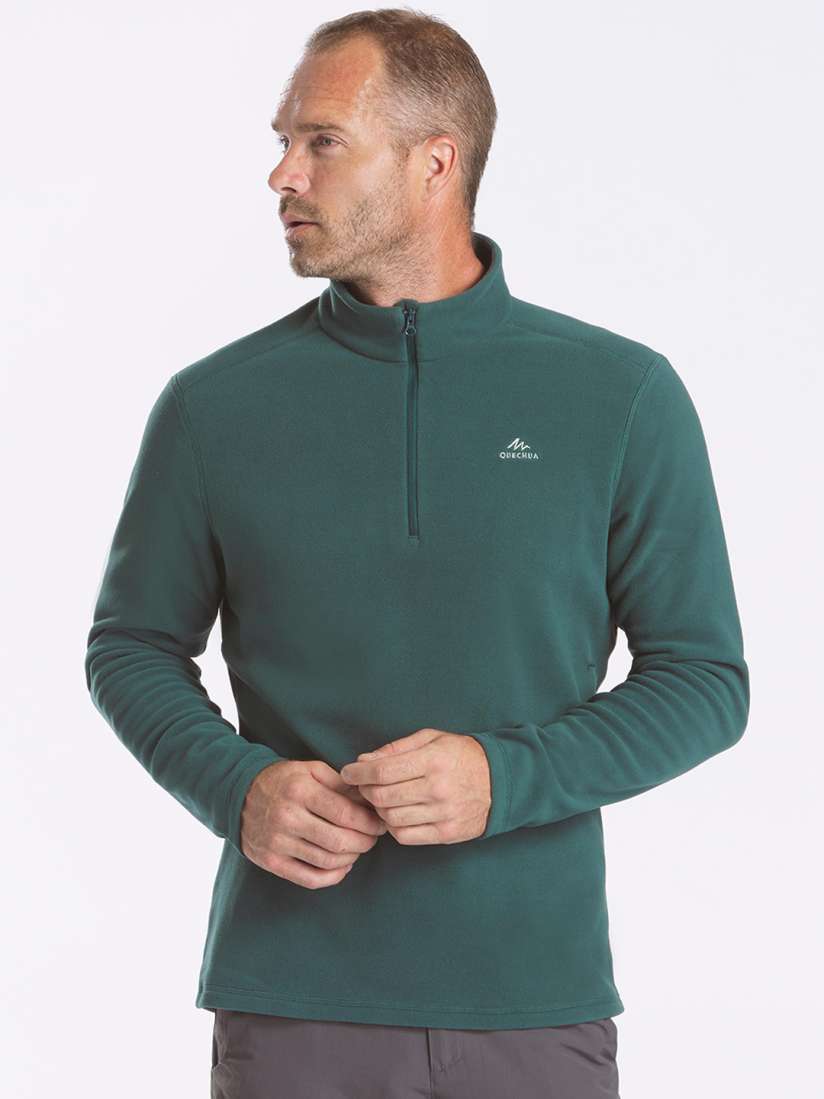 Buy Quechua By Decathlon Men Green Fleece Windcheater Outdoor Hiking and Trekking Jacket Jackets for Men 15128268 Myntra