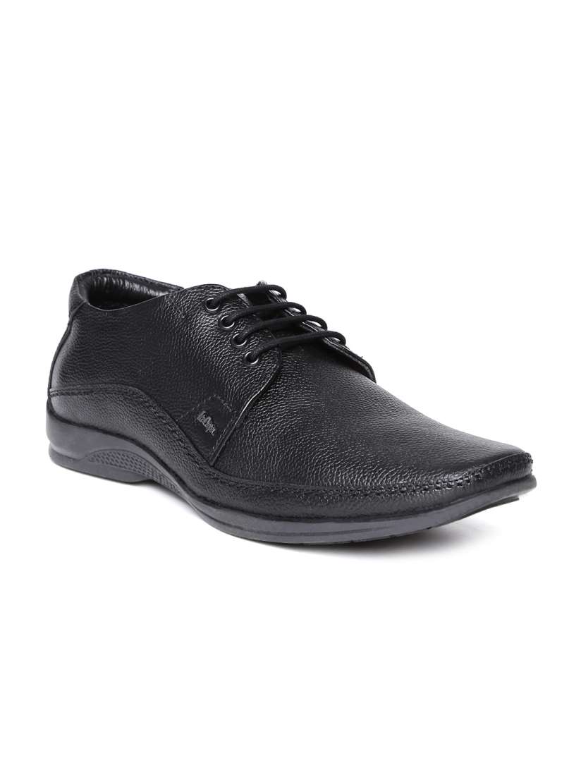 Buy Lee Cooper Men Black Genuine Leather Semiformal Shoes Formal Shoes for Men 1512888 Myntra