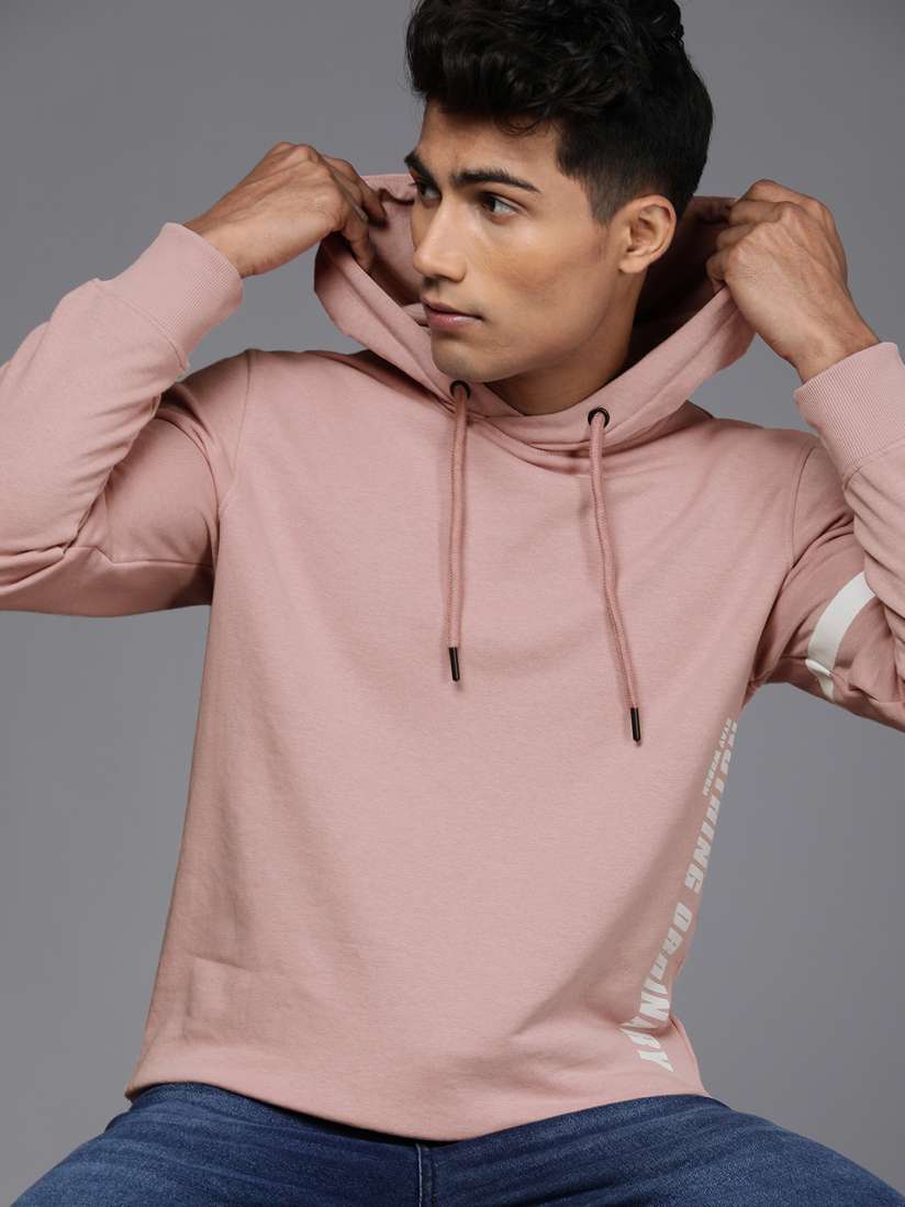 Pink sweatshirts for men new arrivals