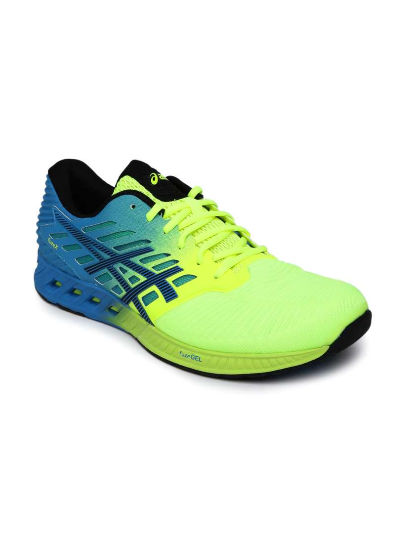 Buy ASICS Men Fluorescent Green FuzeX Running Shoes Sports Shoes for Men 1515204 Myntra