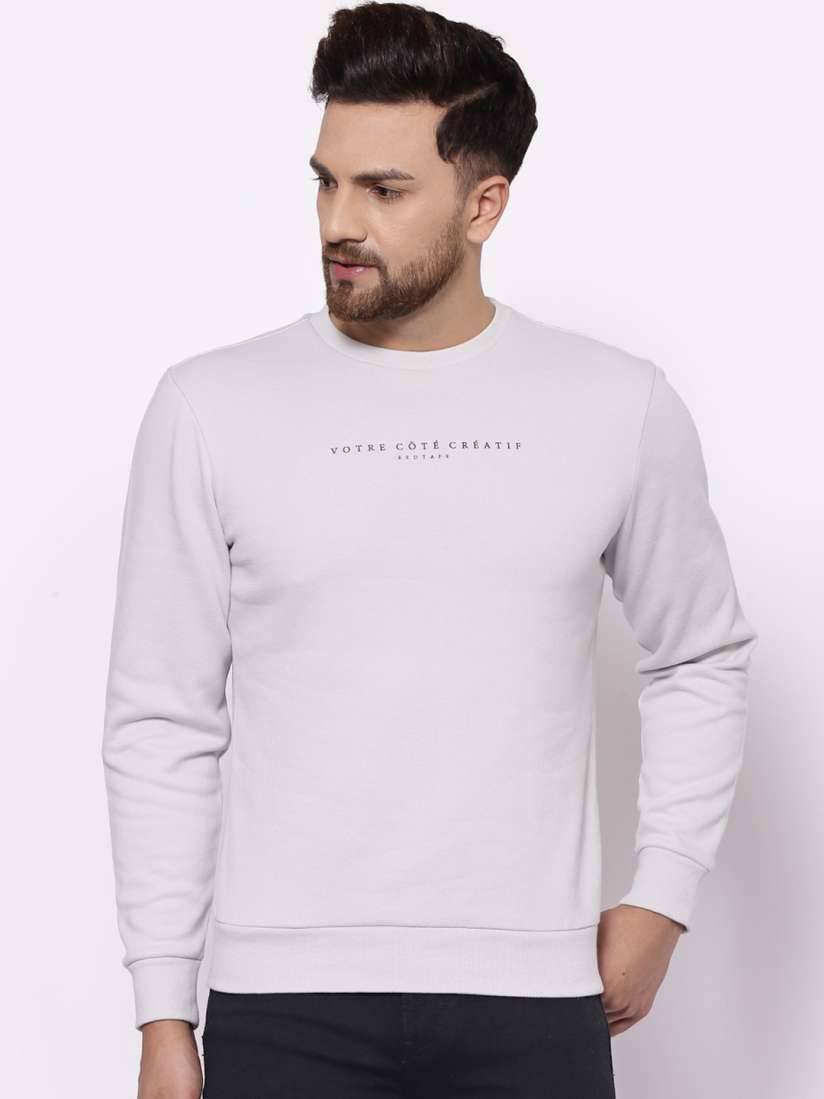 Buy Red Tape Men Grey Sweatshirt Sweatshirts for Men 15162172 Myntra